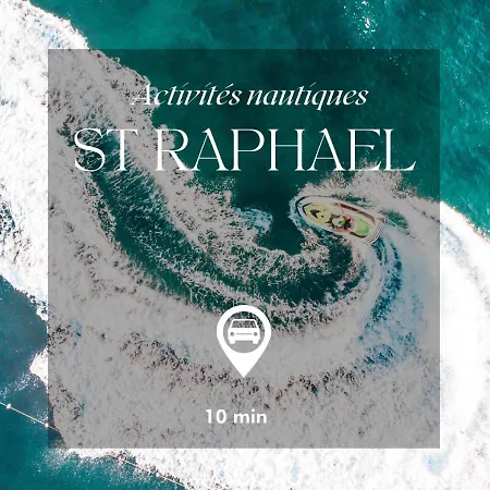 L'eden Des Gemeaux - 6pers-wifi-parking-jardin - Capitalchic Services Saint-raphael *