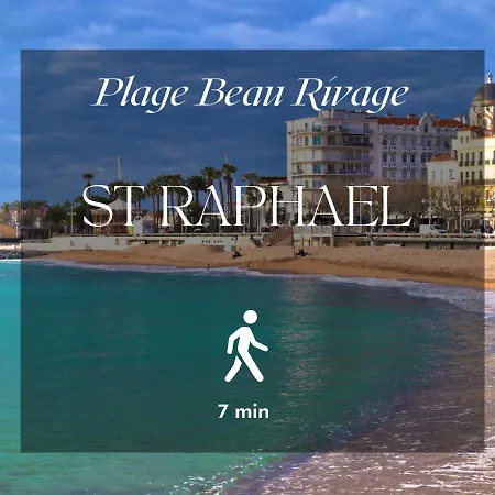 For 4 People With Wifi, Parking, And Garden Σπίτι διακοπών Saint-Raphaël