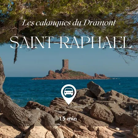 For 4 People With Wifi, Parking, And Garden Σπίτι διακοπών Saint-Raphaël