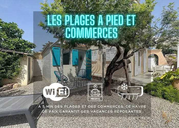 For 4 People With Wifi, Parking, And Garden 펜션 Saint-Raphaël