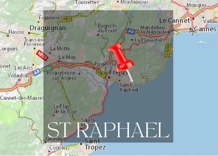 펜션 For 4 People With Wifi, Parking, And Garden Saint-Raphaël