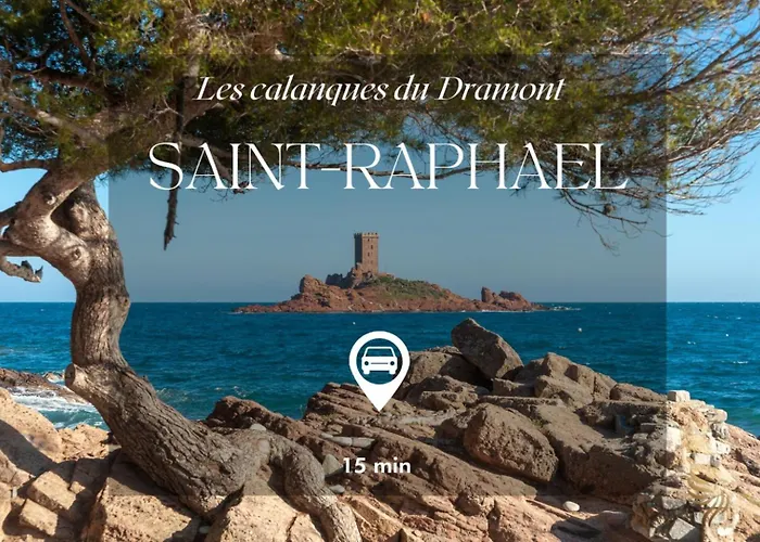For 4 People With Wifi, Parking, And Garden 펜션 Saint-Raphaël
